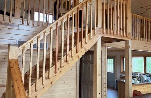 Manistee Cabin | Eco-Friendly Solar Cabin Retreat by Manistee River