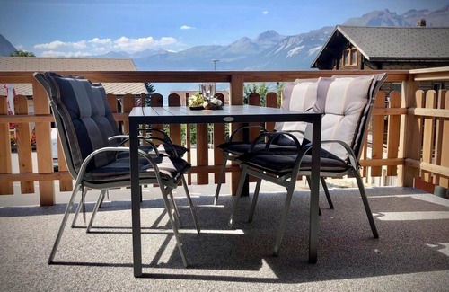 Erschmatt Apartment | Relaxing Getaway: Panoramic Terrace in Quiet Mountain Village