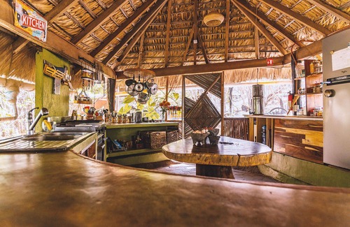 El Cacalote House | Oceanfront OffGrid SuperAbode Domes with Pool & Restaurant