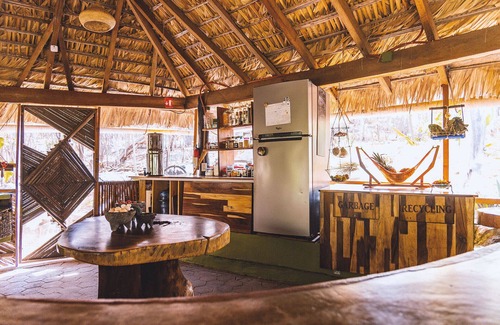 El Cacalote House | Oceanfront OffGrid SuperAbode Domes with Pool & Restaurant
