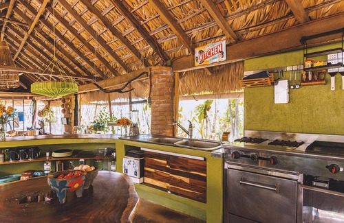 El Cacalote House | Oceanfront OffGrid SuperAbode Domes with Pool & Restaurant