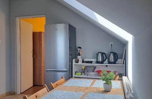 Kobierzyce Apartment | Child-Friendly Ogrodowe Noclegi with Kitchen Amenities