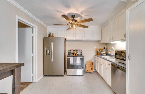 Fort Cobb House | Top-Rated Oklahoma Home by Lake with Patio and Grill