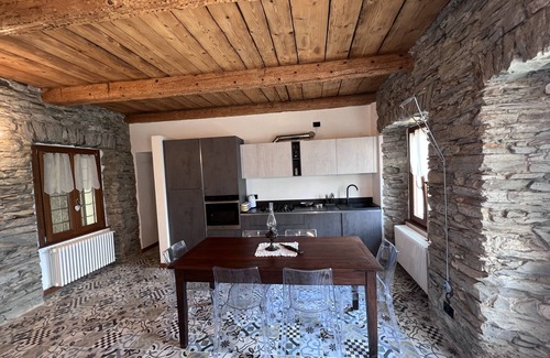 Montecrestese Apartment | Renovated Apartment in Historic Village with Family Amenities