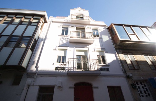 Casco Vello Apartment | Historic Center Retreat with Ocean View & Free WiFi