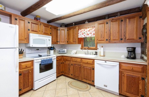Lake Junaluska Cabin | Cozy Old Chestnut Cabin at Lake Junaluska with Pool