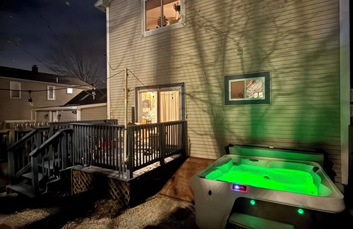 Old Orchard Beach House | Old Orchard Beach House- hot tub, fire pit, private back yard, close to beach