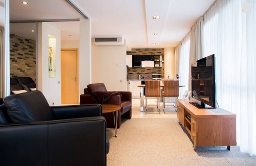 Old Town Apartment | Modern Old Riga Apartment with Spa and Family Amenities