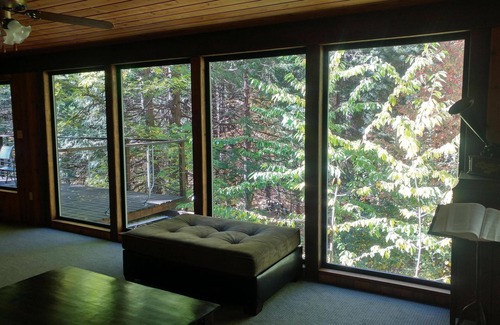 Glencoe Cabin | Experience Lake Mont Pines Creekside Cabin's Old School Fun