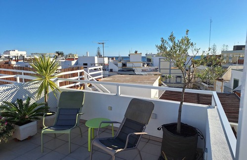 Olhao House | Olhão Historic Heart with Panoramic Sea View & Terrace