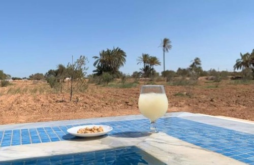 Midoun Villa | Olive house .Unique villa with large infinity pool and cinema room