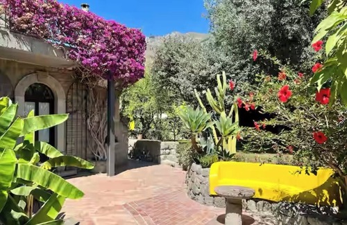 Panza Apartment | Olive Room: Relax by the Garden Pool & Spa Whirlpool