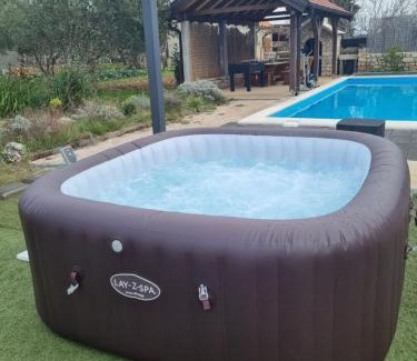 Drinovci Villa | Elegant Olive Tree House with Pool and Ocean View