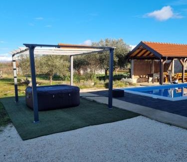 Drinovci Villa | Elegant Olive Tree House with Pool and Ocean View