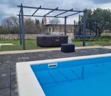 Drinovci Villa | Elegant Olive Tree House with Pool and Ocean View