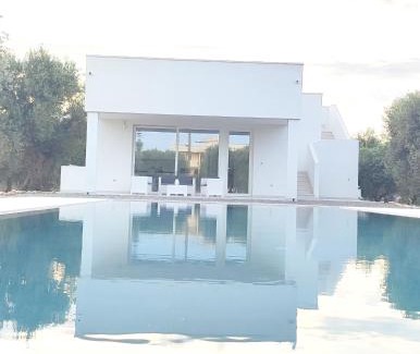 Pozzo Faceto Villa | Idyllic Olive Trees House: Oceanfront Retreat with Pool