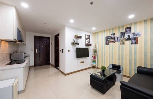 Sangkat Veal Vong Apartment | Discover Olympia City Suite: Family-Friendly with Kitchen