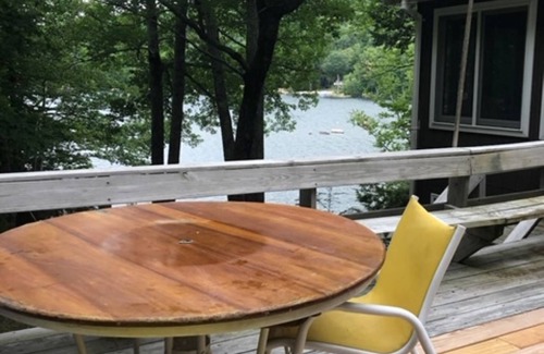 New Durham House | Idyllic Merrymeeting Lake Cottage with Private Beach Access