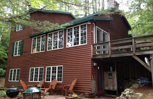 Bridgton Cabin | Scenic Moose Pond Retreat: Lake Views & Pet Friendly!