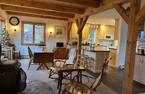 Carrabassett Valley House | Unforgettable Mountain Home with Ski-In Access & Pool
