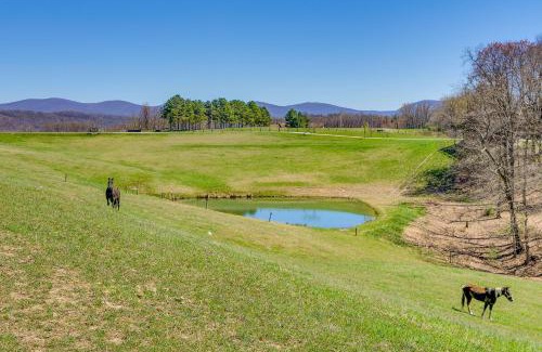 Philippi House | Relaxing Ranch House with Fishing Pond & Spa Amenities