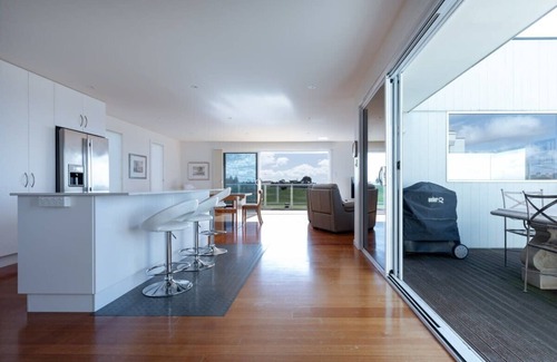 Low Head House | Beachfront Retreat with Golf Access & MTB Trails Nearby