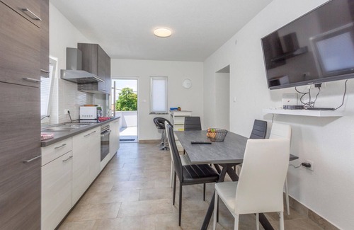 Polje Apartment | Experience Island Life at Krk with Shared Pool Access