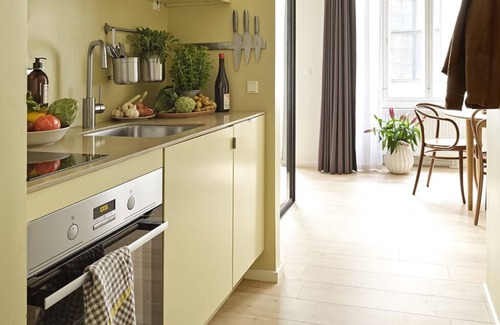 Copenhagen City Centre Apartment | Family-Friendly One Bedroom Apartment with Kitchen & Breakfast