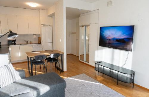 Jyvaskyla Apartment | One bedroom apartment by the lake with large balcony