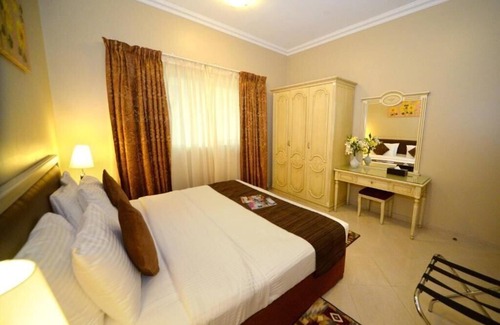 Beach & Coast Hotel | Cozy One Bedroom Apartment Steps from Al Khan Beach