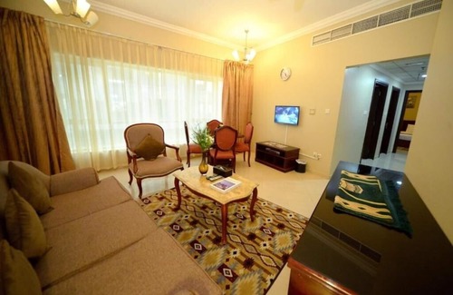 Beach & Coast Hotel | Cozy One Bedroom Apartment Steps from Al Khan Beach