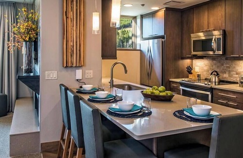 Boulder Ridge Apartment | ONE BEDROOM "BRECK": True ski-in/ski-out directly on peak 8 lifts, ski-school!