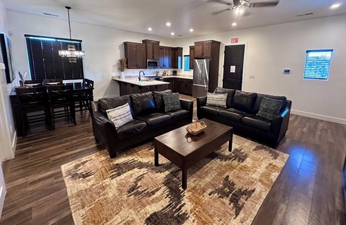 Hurricane House | One Bedroom Casita with access to private pool and full size indoor sports court