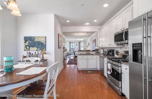 Fort Monmouth House | Oceanfront Bliss with Hot Tub, Just Steps from the Beach