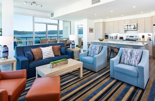 Coeur d'Alene Hotel | Unwind at One Lakeside: Top-Rated with Hot Tub & Pet-Friendly
