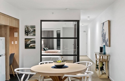 Newstead Apartment | Discover One Oak: Unique 1-Bedroom with European Pool