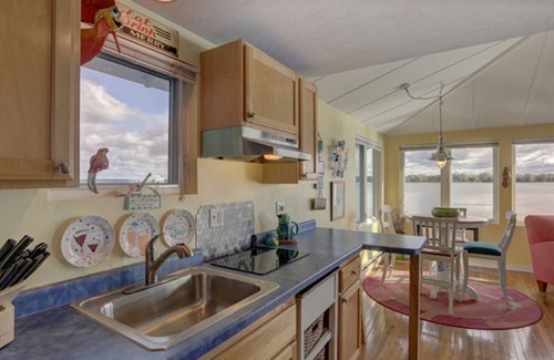 Sturgeon Bay Cottage | Unique Door County Boathouse with Lake Views Awaits You