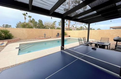 Summerlin House | Unique Oasis in Vegas: Pet-Friendly Retreat with Pool & Spa