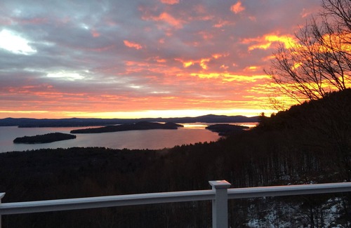 Gilford House | Unmatched Views of Winnipesaukee with Scenic Mountain Sunrise