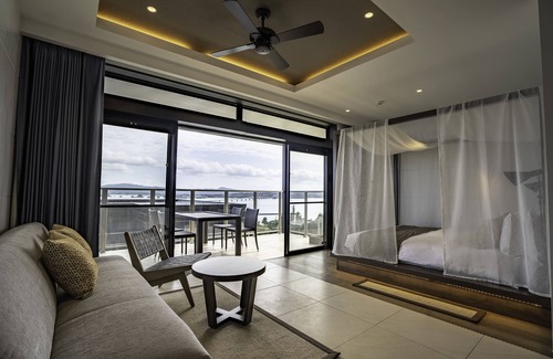 Nakijin Hotel | Relaxing Ocean View Suite at One Suite The Terrace