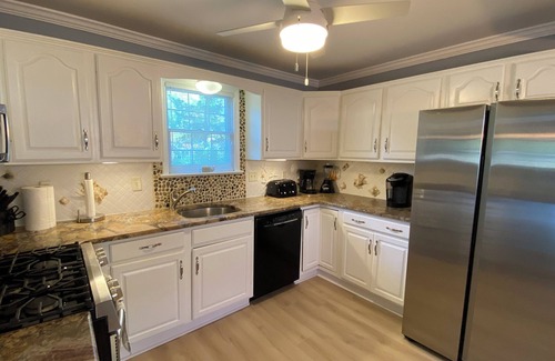 Cape May Point House | Steps from St. Peter's Beach: Family-Friendly Beach House