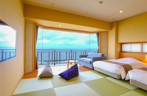Senamionsen Hotel | Relax at Ooedo Onsen Monogatari Premium Shiomiso