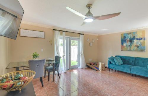 Opa-Locka House | Family-Friendly Opa-locka Townhome, 15 Mi to Miami Beach