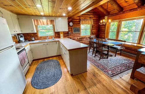 Lansing Cabin | Perfect Retreat: MountainTop Meadows with Hot Tub & Views