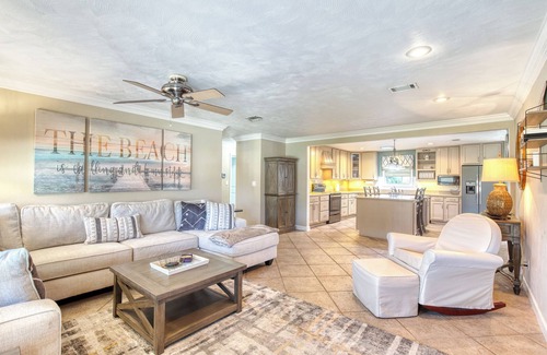 Ormond Beach Plaza House | Beachouse Haven: Steps from the Ocean with Pet-Friendly Perks