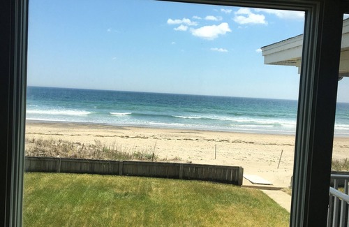 Wells Beach House | Step to the Beach: 10/10 Rated with Oceanfront Views