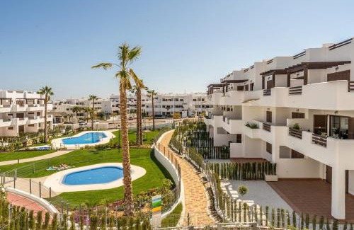 Mar de Pulpi Apartment | Discover Oregano: Family-Friendly 4-Star Retreat with Pool