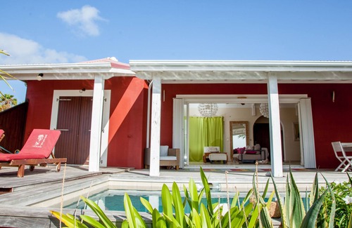 Cul de Sac Villa | Orient Bay, stunning Ocean View, big Pool, full A/C, allows 'Au Natural'