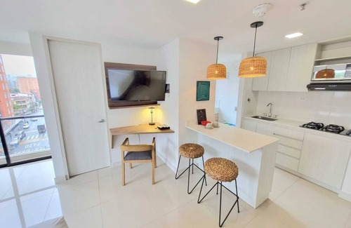 Laureles - Estadio Apartment | Discover Origen Local Suites: Rated 9.4 with Spa & Breakfast