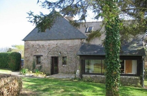 Plouezec House | Charming Stone House with Garden Steps from the Beach